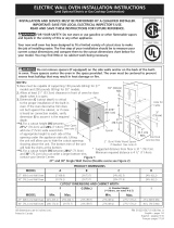 Electrolux EI27EW35KB2 Guía de instalación