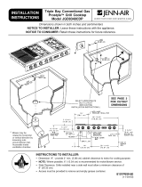 Maytag MGC5430BDB - 30 Inch Gas Cooktop Guía de instalación