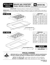 Maytag MGC5430BDW21 Guía de instalación