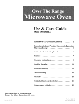 Maytag MMV5165BAW - 1.6 cu. Ft. Microwave El manual del propietario