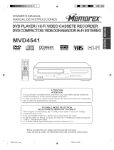 Memorex MVD4541 El manual del propietario