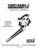 Yard-Man YM320BV El manual del propietario