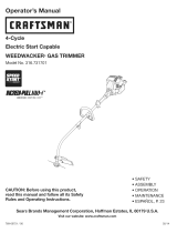 Craftsman WEEDWACKER 316.731701 El manual del propietario