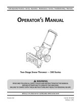 MTD 300 Series El manual del propietario