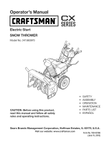 Craftsman 247883970 El manual del propietario