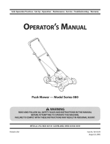 MTD 11A-084D000 El manual del propietario