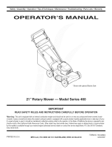 MTD 460 Series El manual del propietario