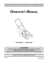 MTD 11A-54MB029 El manual del propietario