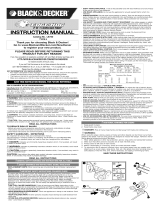 Black & Decker LE750 TYPE 5 El manual del propietario