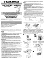 Black & Decker PS1800K TYPE 1 El manual del propietario
