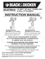 Black & Decker BDCDMT112 El manual del propietario