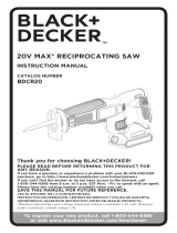 Black & Decker BDCR20 El manual del propietario