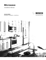Bosch HMVP052U/02 Guía de instalación