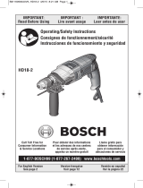 Bosch HD18-2 El manual del propietario