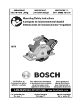 Bosch 1671K El manual del propietario
