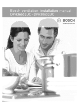 Bosch DPH36652UC/01 Guía de instalación