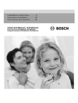 Bosch HCP36E51UC Manual de usuario
