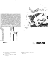 Bosch B26FT80SNS/05 El manual del propietario