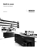 Bosch HBE5451UC/02 El manual del propietario