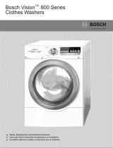 Bosch WFVC844PUC/22 El manual del propietario