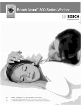 Bosch WFMC8440UC/13 El manual del propietario