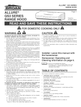 Broan QS330AA Guía de instalación