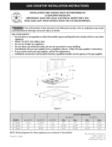 Frigidaire FFGC3005LWA Guía de instalación