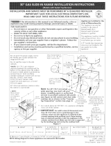 Frigidaire FGS379ESA Guía de instalación