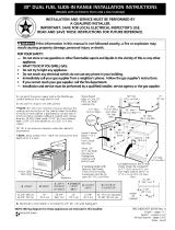 Frigidaire GLCS376CBA Guía de instalación