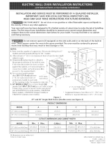Frigidaire CFEB30S5DB4 Guía de instalación