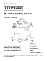 Craftsman VBVA1612P El manual del propietario