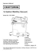 Craftsman 12512006 El manual del propietario