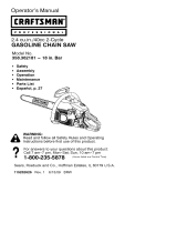 Craftsman 358362181 El manual del propietario