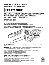 Craftsman CLCS6016S El manual del propietario
