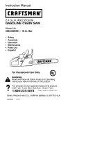Craftsman 358350590 El manual del propietario