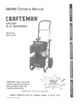 Craftsman 580327700 El manual del propietario