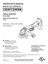 Crafstman 315.FS2601B Manual de usuario
