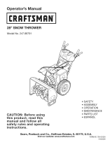 Craftsman 247887910 El manual del propietario