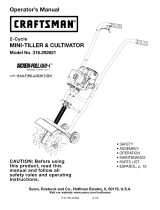 Craftsman 316.292621 El manual del propietario