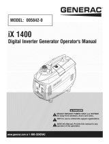 Generac IX1400-5842-0 El manual del propietario