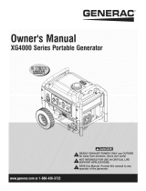 Generac XG4000-5778-1 El manual del propietario