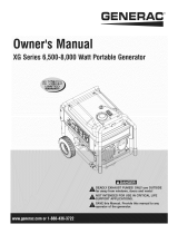 Generac XG8000 El manual del propietario