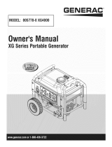 Generac 005788-0 XG4000 El manual del propietario