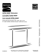 Sears Kenmore ULTRA WASH 665.1389 Serie El manual del propietario