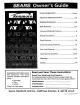 Kenmore 41799680200 El manual del propietario