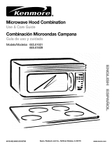 Kenmore Microwave hood combination 665.61601 El manual del propietario