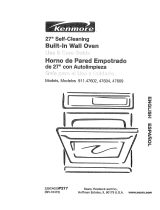 Kenmore 911.47609 El manual del propietario