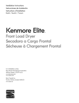 Kenmore Elite 41794130000 Guía de instalación