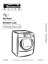 Kenmore 8787 - Elite HE3 7.0 cu. Ft. Electric Dryer El manual del propietario