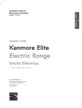 Kenmore Elite 721.9604 series Guía de instalación
